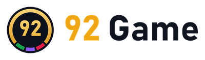 92Game.net.pk logo — a gold chip marked 92 ringed with the red, green and violet prediction colours